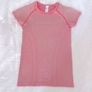 Ivivva pale pink swiftly tech shirt